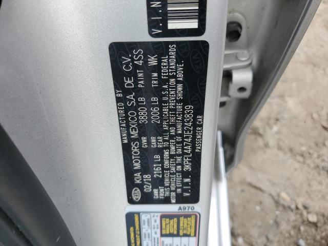 2018 KIA FORTE LX - 3KPFL4A74JE243839
