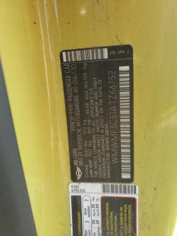 WMWMF3C51ATZ66752 Mini Cooper