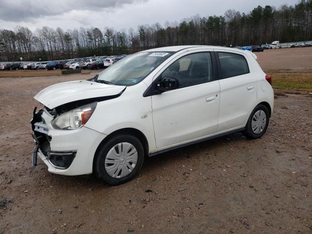 Salvage cars for sale from Copart Charles City, VA: 2019 Mitsubishi Mirage ES