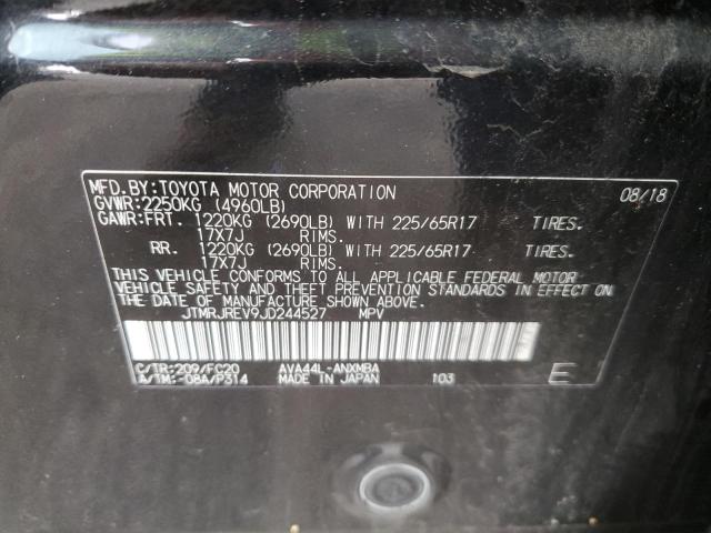 2018 TOYOTA RAV4 HV LE - JTMRJREV9JD244527