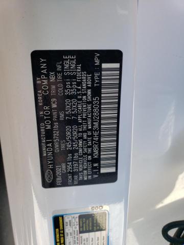 2021 HYUNDAI PALISADE C - KM8R74HE3MU288035