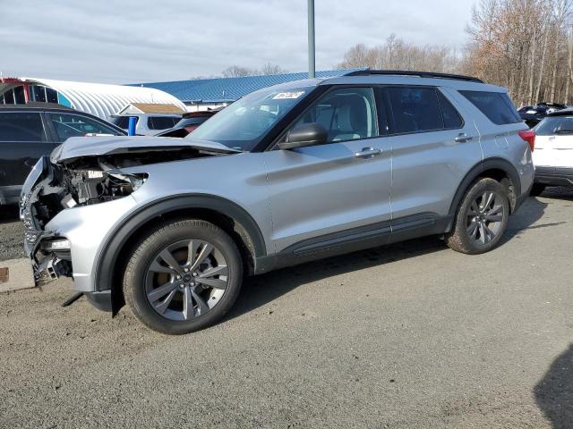 Salvage cars for sale at East Granby, CT auction: 2021 Ford Explorer X