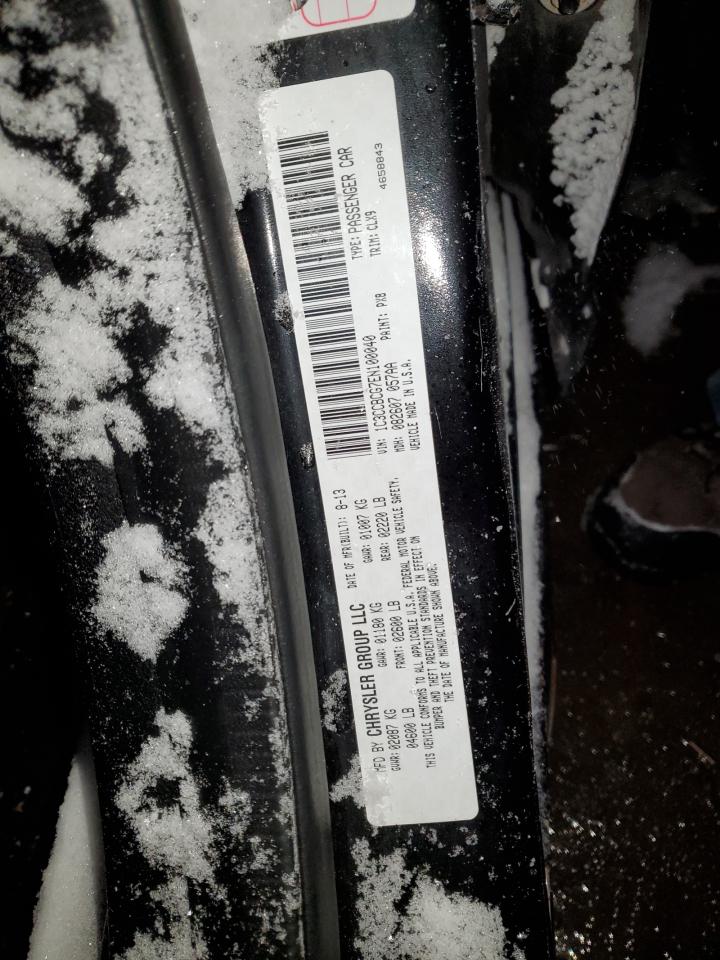 2014 Chrysler 200 Limited VIN: 1C3CCBCG7EN100040 Lot: 72297072