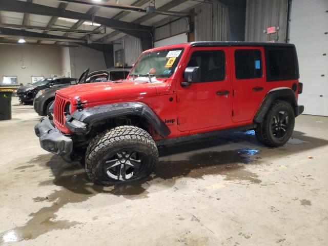 Salvage cars for sale from Copart West Mifflin, PA: 2021 Jeep Wrangler U