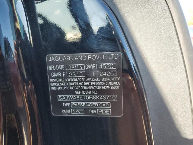 SAJWA6ET0H8K43710 Jaguar F-Type