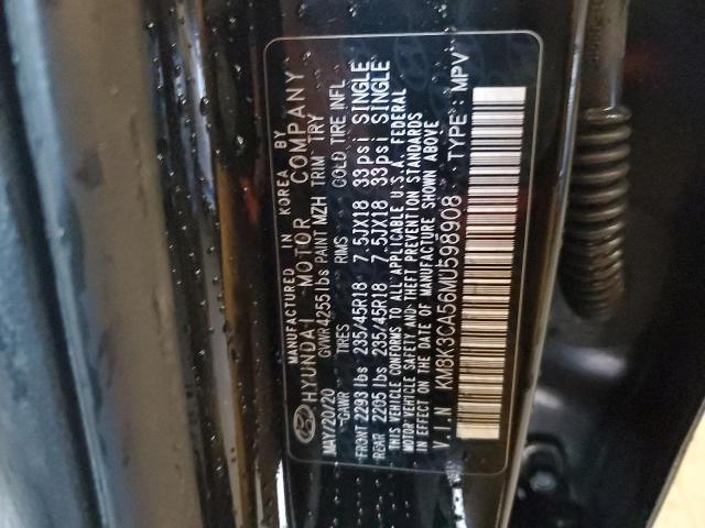 2021 HYUNDAI KONA LIMIT - KM8K3CA56MU598908