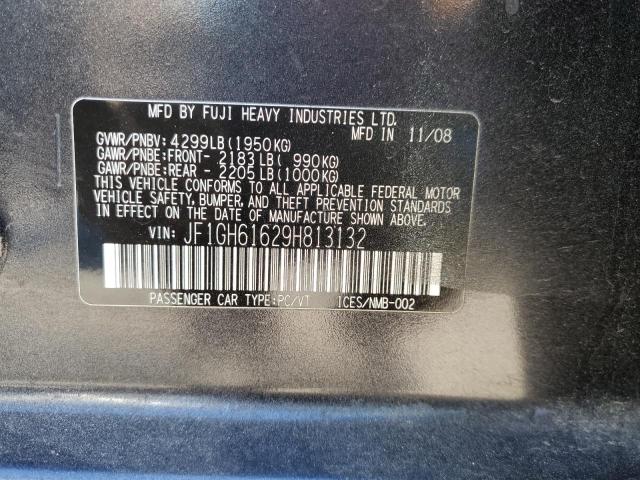 JF1GH61629H813132 Subaru Impreza 2.5i