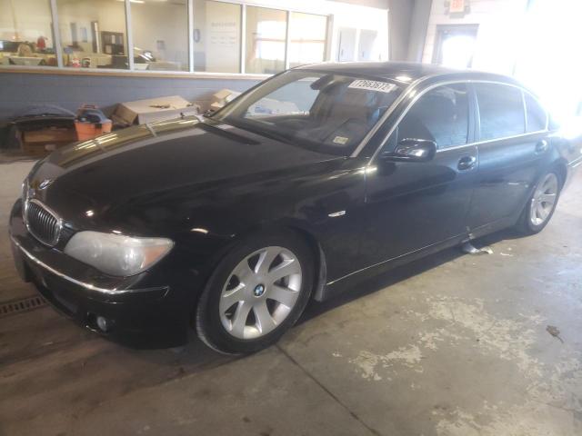 Salvage cars for sale from Copart Sandston, VA: 2006 BMW 750 LI