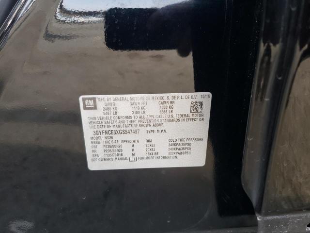 3GYFNCE3XGS547497 Cadillac SRX