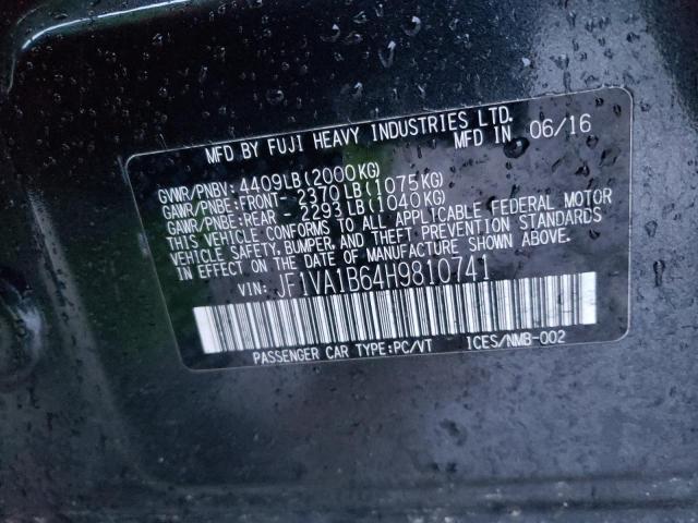 2017 SUBARU WRX - JF1VA1B64H9810741