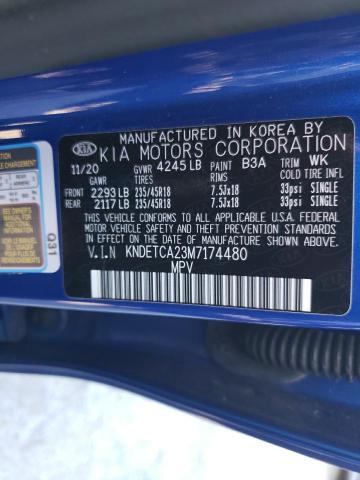 2021 KIA SELTOS SX - KNDETCA23M7174480