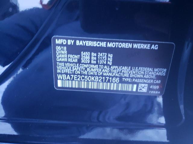 2019 BMW 740 I - WBA7E2C50KB217166