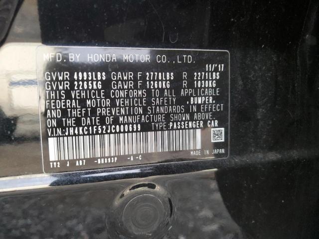 2018 ACURA RLX TECH JH4KC1F52JC000699