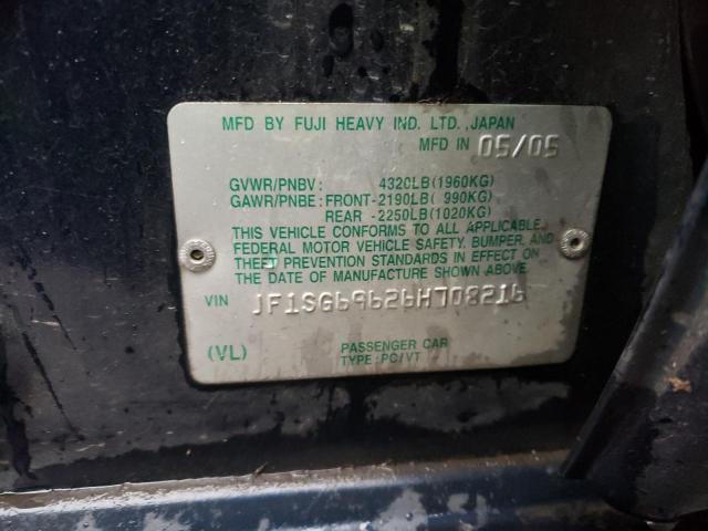 JF1SG69626H708216 Subaru Forester 2.5xt