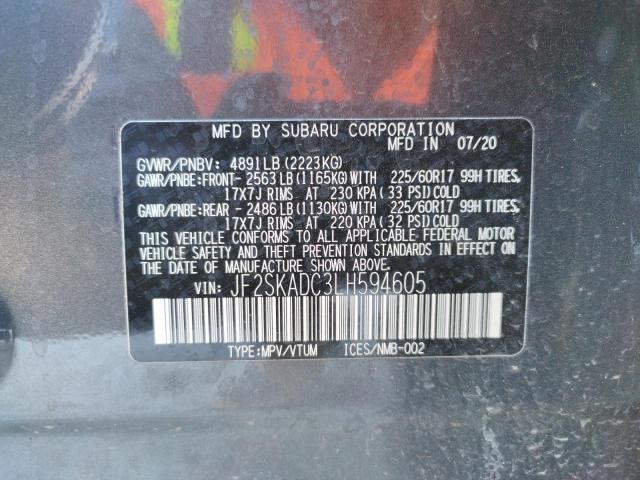 JF2SKADC3LH594605 Subaru Forester
