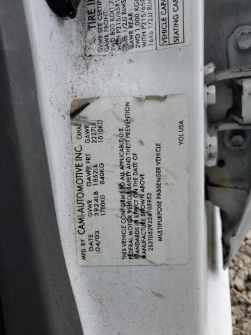 2S3TD52V236105952 Suzuki Vitara Jlx