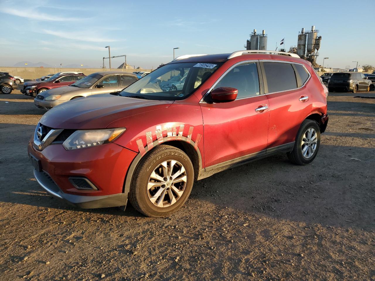 KNMAT2MT0GP602152 2016 NISSAN ROGUE - Image 1