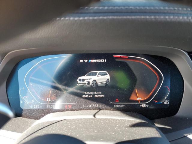 2022 BMW X7 M50I 5UXCX6C03N9L97082