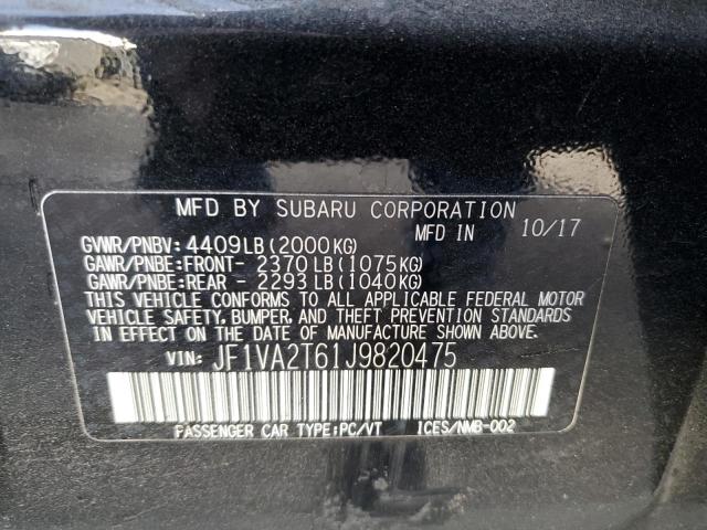 JF1VA2T61J9820475 Subaru Wrx Sti Limited