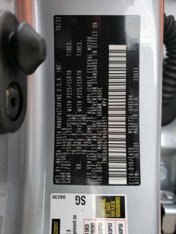 2022 TOYOTA COROLLA CR - 7MUDAABG7NV040911