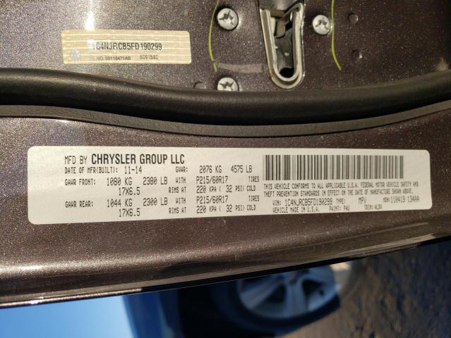 2015 JEEP PATRIOT LI 1C4NJRCB5FD190299