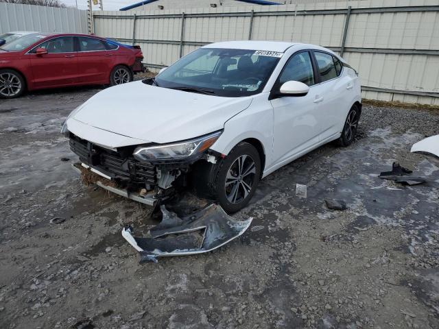 Salvage cars for sale from Copart Albany, NY: 2022 Nissan Sentra SV
