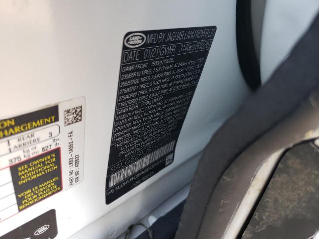 SALGS2RU6MA435527 Land Rover RANGEROVER