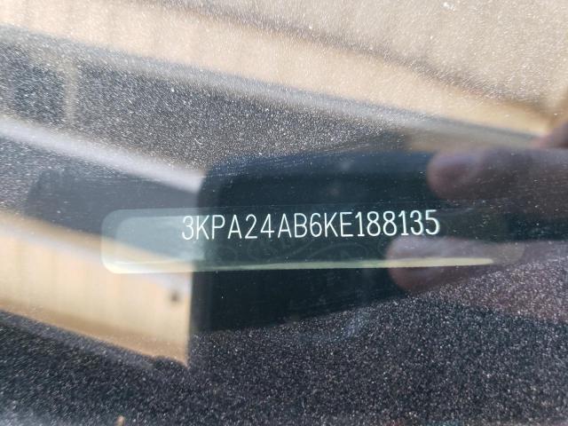 3KPA24AB6KE188135 KIA RIO S