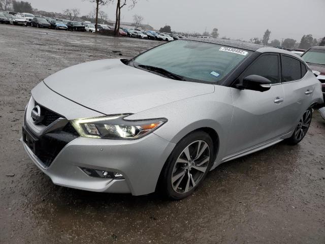 Salvage cars for sale from Copart San Martin, CA: 2016 Nissan Maxima 3.5