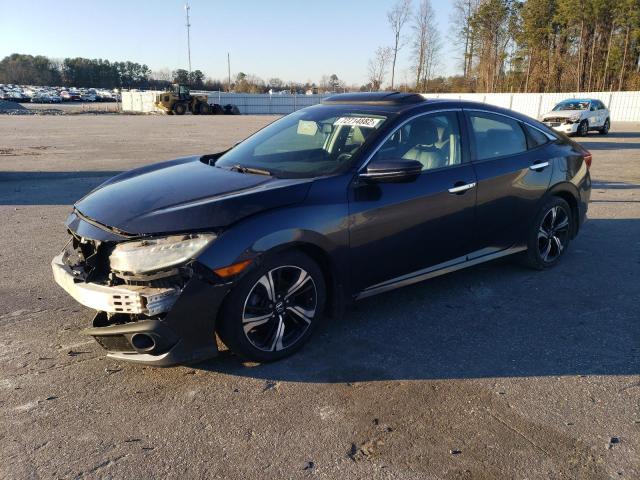 Salvage cars for sale from Copart Dunn, NC: 2016 Honda Civic Touring