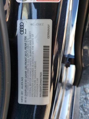 2017 AUDI A6 PREMIUM - WAUG8AFC5HN007620