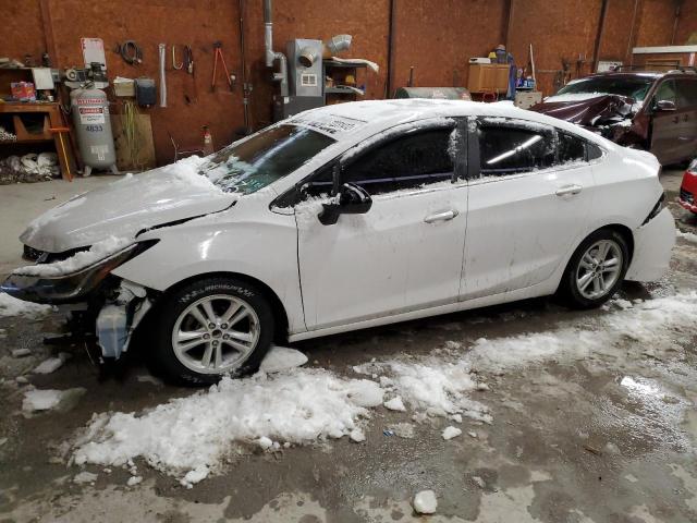Salvage cars for sale from Copart Ebensburg, PA: 2017 Chevrolet Cruze LT