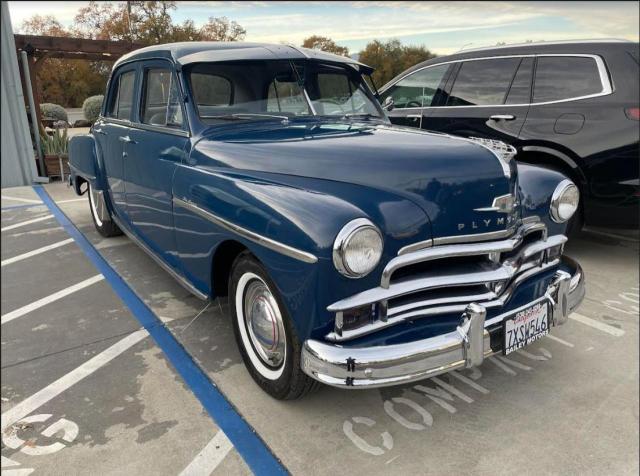 Salvage cars for sale from Copart Anderson, CA: 1950 Plymouth Delux