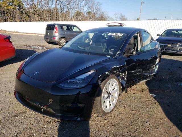 2022 Tesla Model 3 el 3(VIN: 5YJ3E1EB1NF186963