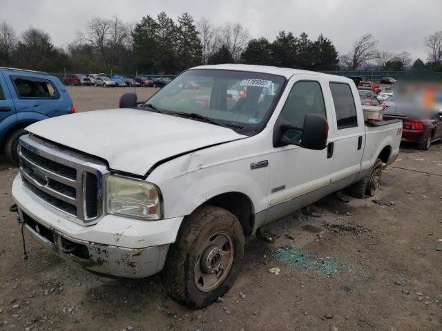 Salvage cars for sale from Copart Madisonville, TN: 2005 Ford F250 Super Duty
