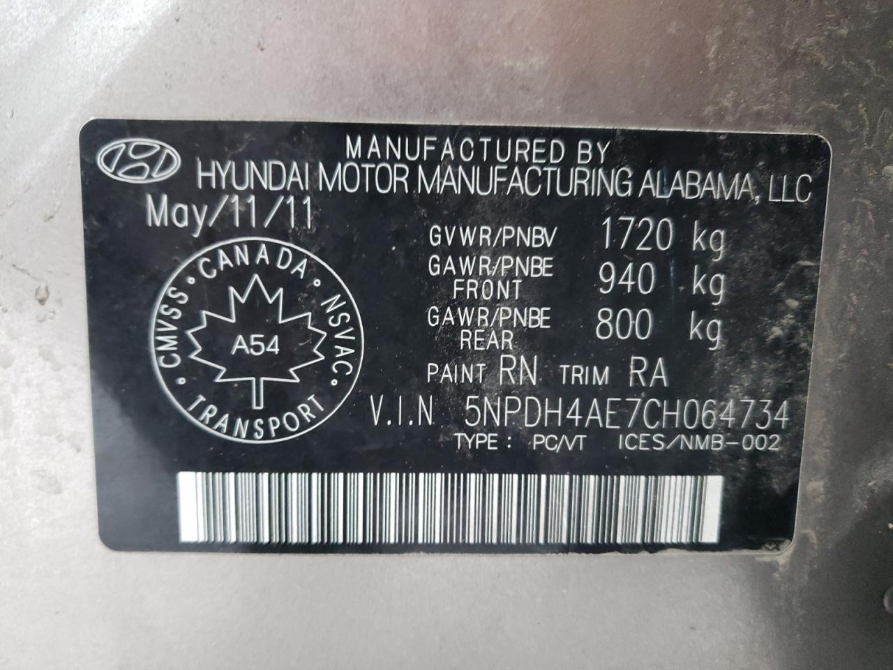 2012 Hyundai Elantra - Image 12