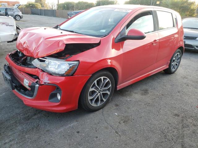 2018 CHEVROLET SONIC LT - 1G1JD6SG7J4107510