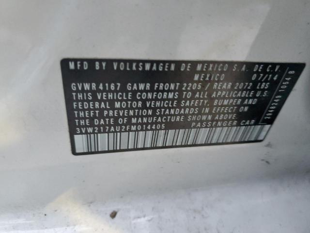 2015 VOLKSWAGEN GOLF - 3VW217AU2FM014405