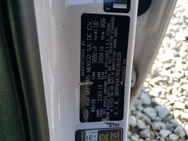 3KPFK4A78HE060828 KIA FORTE LX