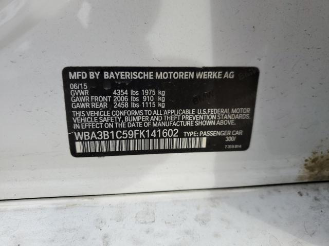 WBA3B1C59FK141602 BMW 320 I