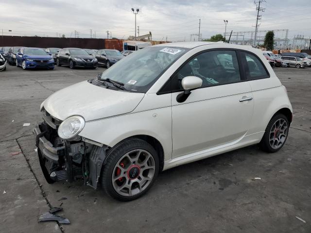 Fiat 500 salvage cars for sale: 2012 Fiat 500 Sport
