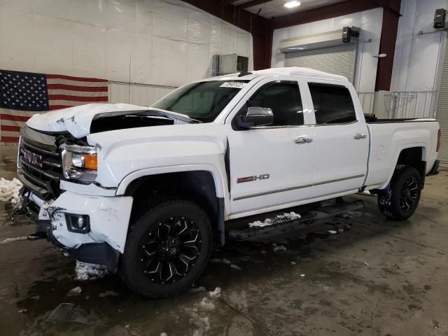 Salvage trucks for sale at Avon, MN auction: 2015 GMC Sierra K2500 SLT