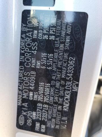 2020 KIA NIRO - KNDCM3LD3L5433062