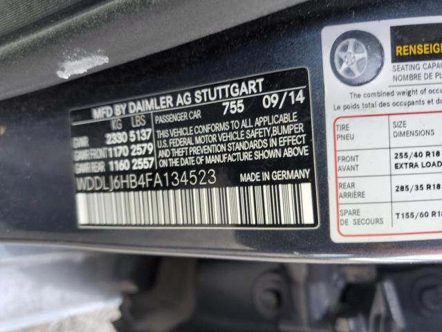 2015 MERCEDES-BENZ CLS 400 4M - WDDLJ6HB4FA134523