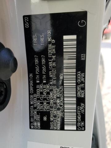2022 TOYOTA 4RUNNER TR - JTETU5JR2N6057635