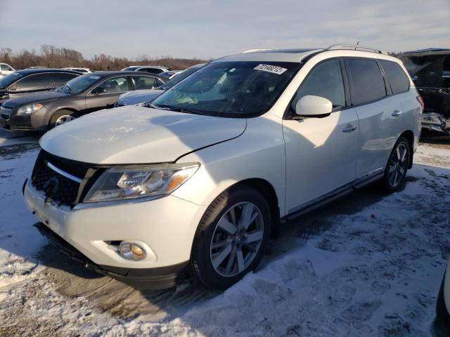 Salvage cars for sale from Copart Cahokia Heights, IL: 2016 Nissan Pathfinder S