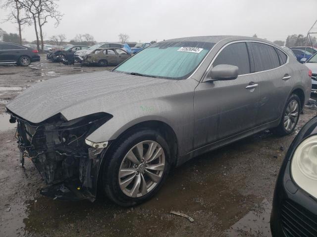Salvage cars for sale from Copart San Martin, CA: 2012 Infiniti M37 X