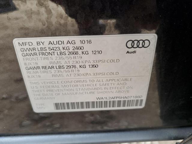 VIN WA1L2AFP5HA071860 2017 Audi Q5, Premium Plus no.13