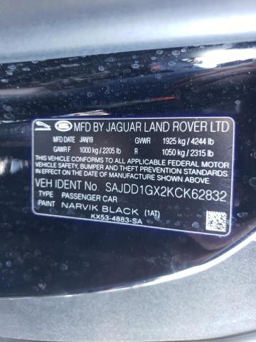 SAJDD1GX2KCK62832 Jaguar F-Type