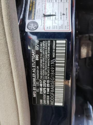 WDDGF8AB5EG184917 Mercedes-Benz C 300 4matic